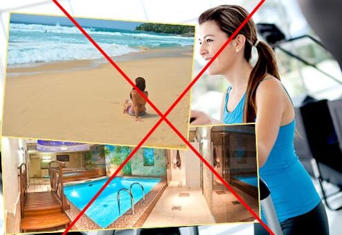 The action is prohibited after lipolifting