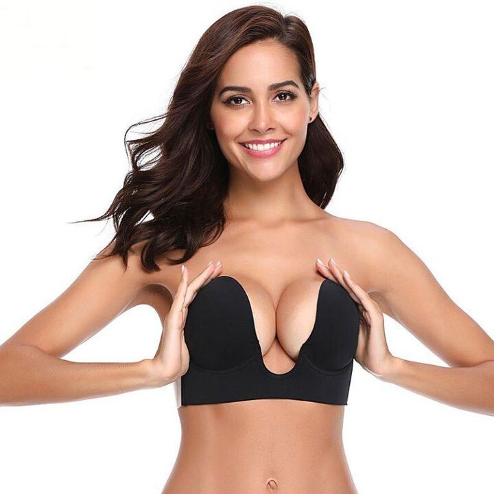Special bras provide visual breast lift