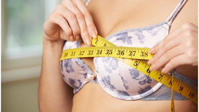 Measure your breasts before fat augmentation