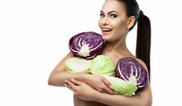 Cabbage helps in breast enlargement